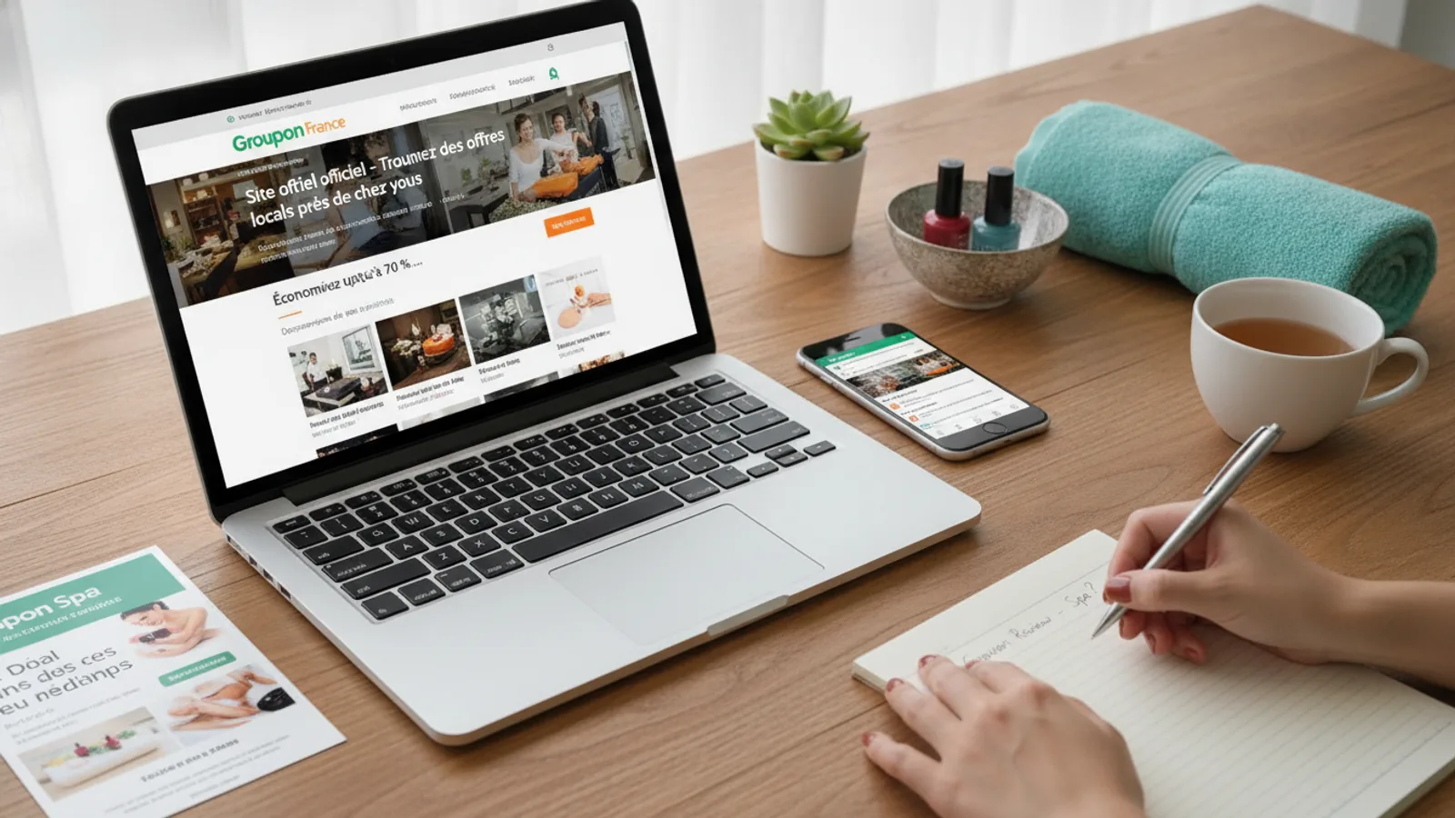 Groupon buying advice scene